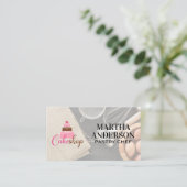 taartenwinkel | Bakken van ingrediënten en gereeds Visitekaartje (Staand voorkant)