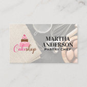 taartenwinkel | Bakken van ingrediënten en gereeds Visitekaartje (Voorkant)