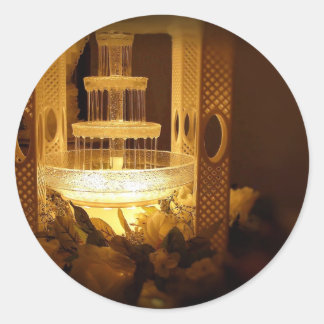 taartfontein ronde sticker