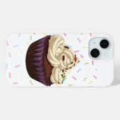 taartje Case-Mate iPhone case (Achterkant (horizontaal))