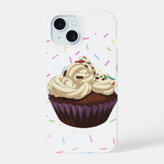 taartje iPhone 15 case (Achterkant)