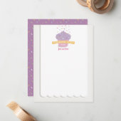 Taartje Sprankels Bedankbrief Notitiekaartje (Voorkant / Achterkant in situ)