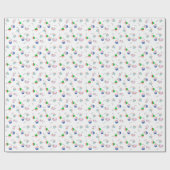 Taartjespapier met bedankje cadeaupapier (Vlak)