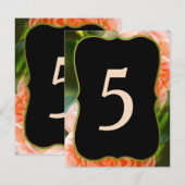 TAARTKAARTJES - VERANDER DE NUMMERS OP ELK KAART (Voorkant / Achterkant)