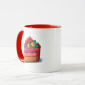 Taartkoffiekop Mok (Voorkant links)