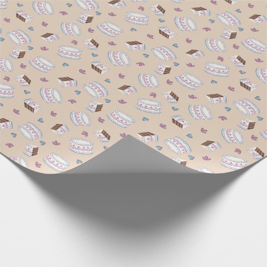  taartpapier cadeaupapier (Hoek)