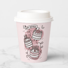 taartparade papieren bekers