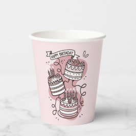 taartparade papieren bekers