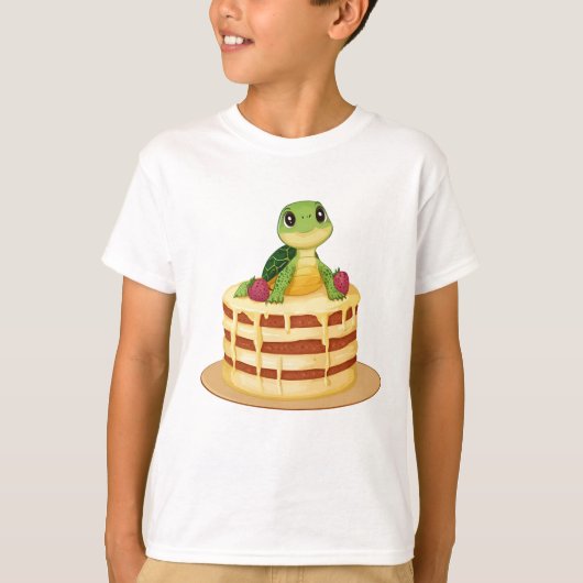 taartschildpaddenfeest t-shirt (Voorkant)