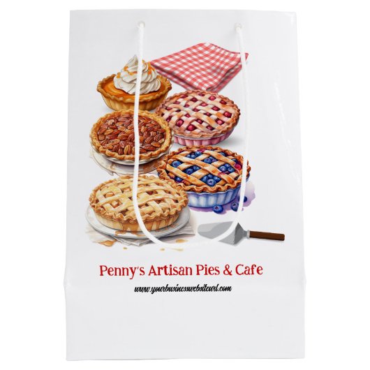 Taartwinkel Medium Cadeauzakje (Achterkant)