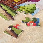 taartzaal legpuzzel (Zijkant)