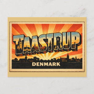 Taastrup Denemarken Toren Briefkaart