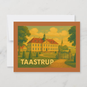 Taastrup Denemarken Toren Briefkaart