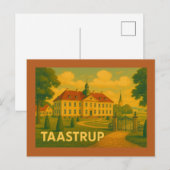 Taastrup Denemarken Toren Briefkaart (Voorkant / Achterkant)