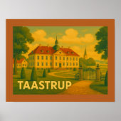 Taastrup Denmark Tower Poster (Voorkant)