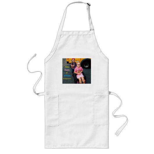 Tab Apron Lang Schort (Voorkant)