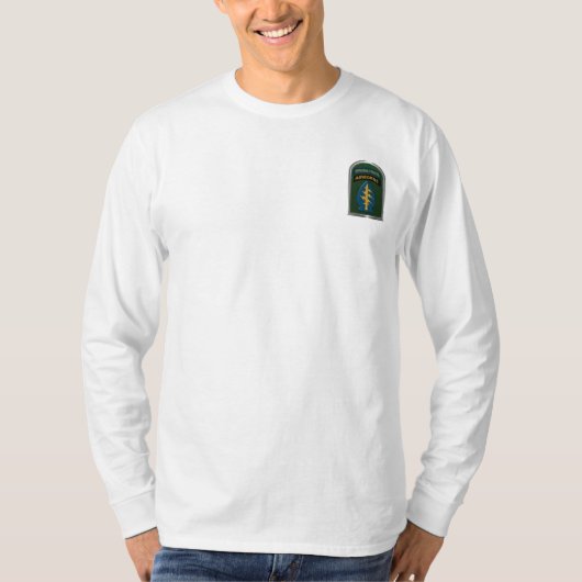 Tab en Patch T-shirt voor speciale troepen van het (Voorkant)