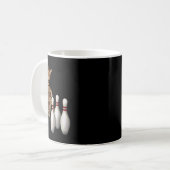 Tab Funny Cat Bowling Koffiemok (Voorkant links)