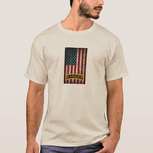 Tab T-Shirt van de Amerikaanse vliegschool (Voorkant)