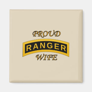 Tab van de Ranger Army School - Proud Wife - Magne Magneet