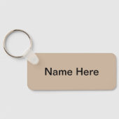 Tab van de Ranger-school Sleutelhanger (Achterkant)