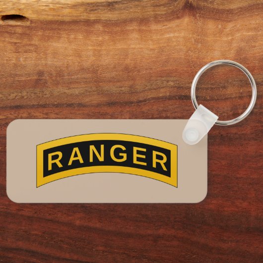 Tab van de Ranger-school Sleutelhanger (Voorkant)