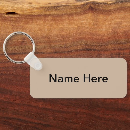 Tab van de Ranger-school Sleutelhanger (Achterkant)