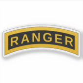 Tab van de Ranger-school Sticker (Voorkant)