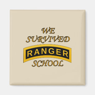 Tab van de Ranger-school van het leger - We overle Magneet