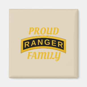 Tab van de Ranger-school voor het leger - Oude fam Magneet