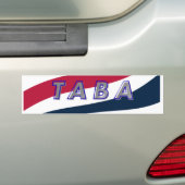 TABA political take America back again Bumpersticker (Op auto)