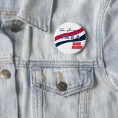 TABA political take America back again Ronde Button 5,7 Cm (In situ)