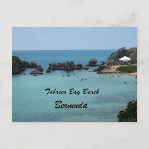 Tabacco Bay Beach, Bermuda Briefkaart