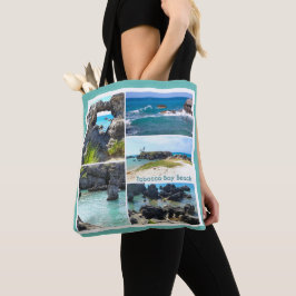 Tabacco Bay Beach, Bermuda Tote Bag