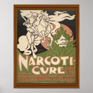 Tabacco Cure White Knight Magazine Hoesje Poster