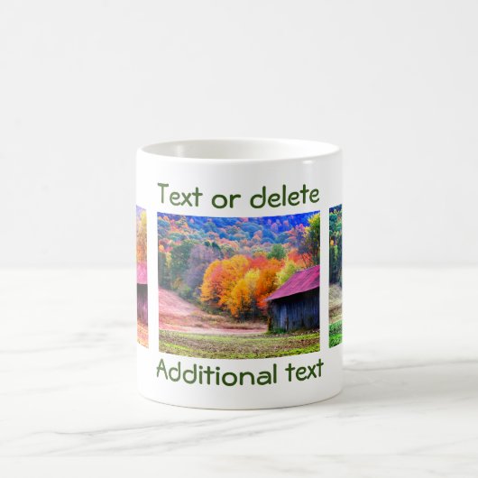 Tabak Barn Herfst Foliage Natuur Koffiemok (Center)