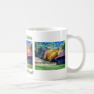 Tabak Barn Herfst Foliage Natuur Koffiemok