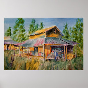 Tabak Barn Print