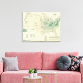 Tabak Canvas Afdruk (Insitu (Woonkamer))