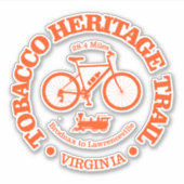 Tabak Heritage Trail (cycling) Sticker (Voorkant)