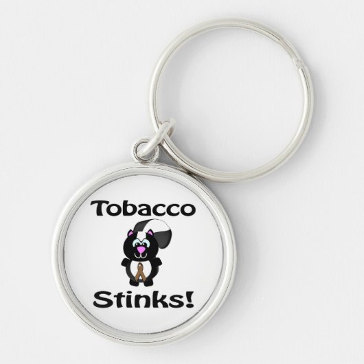 Tabak Stinkt kunk Awareness Design Sleutelhanger (Voorkant)