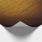 Tabak Sunburst Grainy Wood Background Cadeaupapier (Hoek)