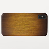 Tabak Sunburst Grainy Wood Background Case-Mate iPhone Case (Achterkant (horizontaal))