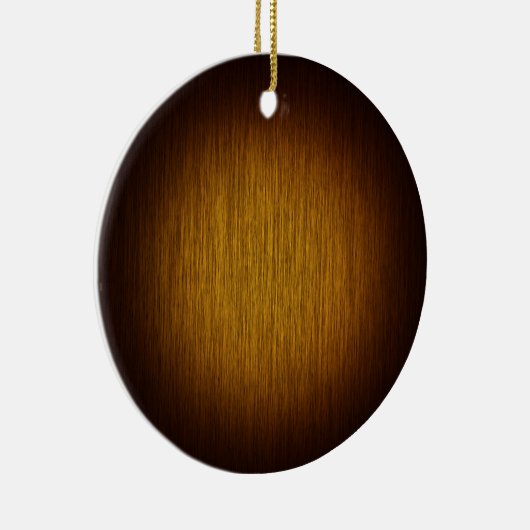 Tabak Sunburst Grainy Wood Background Keramisch Ornament (Rechts)
