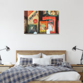 Tabak Tin Collectie Canvas Afdruk (Insitu (Slaapkamer))