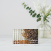 Tabak Visitekaartje (Staand voorkant)