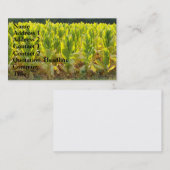 Tabak Visitekaartje (Voorkant / Achterkant)