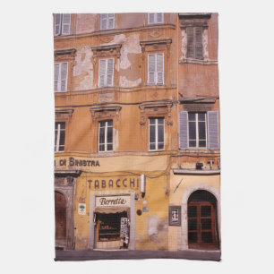 Tabak Winkel Perugia Poster Plaque iPad Air Cover Theedoek