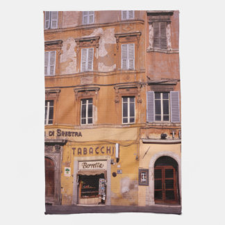 Tabak Winkel Perugia Poster Plaque iPad Air Cover Theedoek