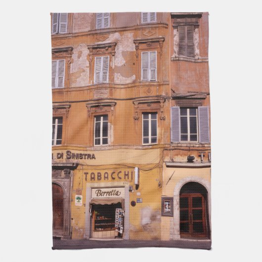 Tabak Winkel Perugia Poster Plaque iPad Air Cover Theedoek (Verticaal)